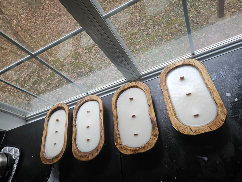 Luxe Dough Bowl Candles