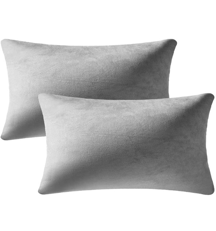 Velvet Throw Pillows (lumbar)